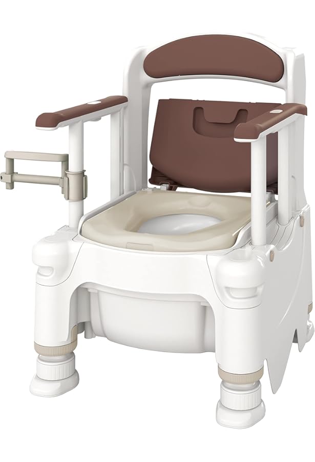 Amazon | アロン化成 安寿 ポータブルトイレ ジャスピタ 標準便座 | 安