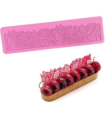 Amazon | シリコンレースマット シュガークラフト印象型食用ケーキ
