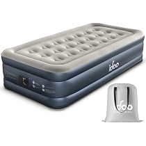Amazon.co.jp: iDOO エアーベッド 空気ベッド シングル 電動ポンプ内蔵