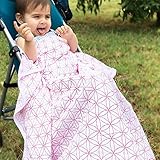 Roxie's Baby Everything Blanket, Multi-Use for Stroller, Crib and Toddler, Pink by Roxie's House of 