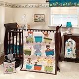 Choo Choo 4 Piece Baby Crib Bedding Set with Bumper by Bedtime Originals by Bedtime Originals