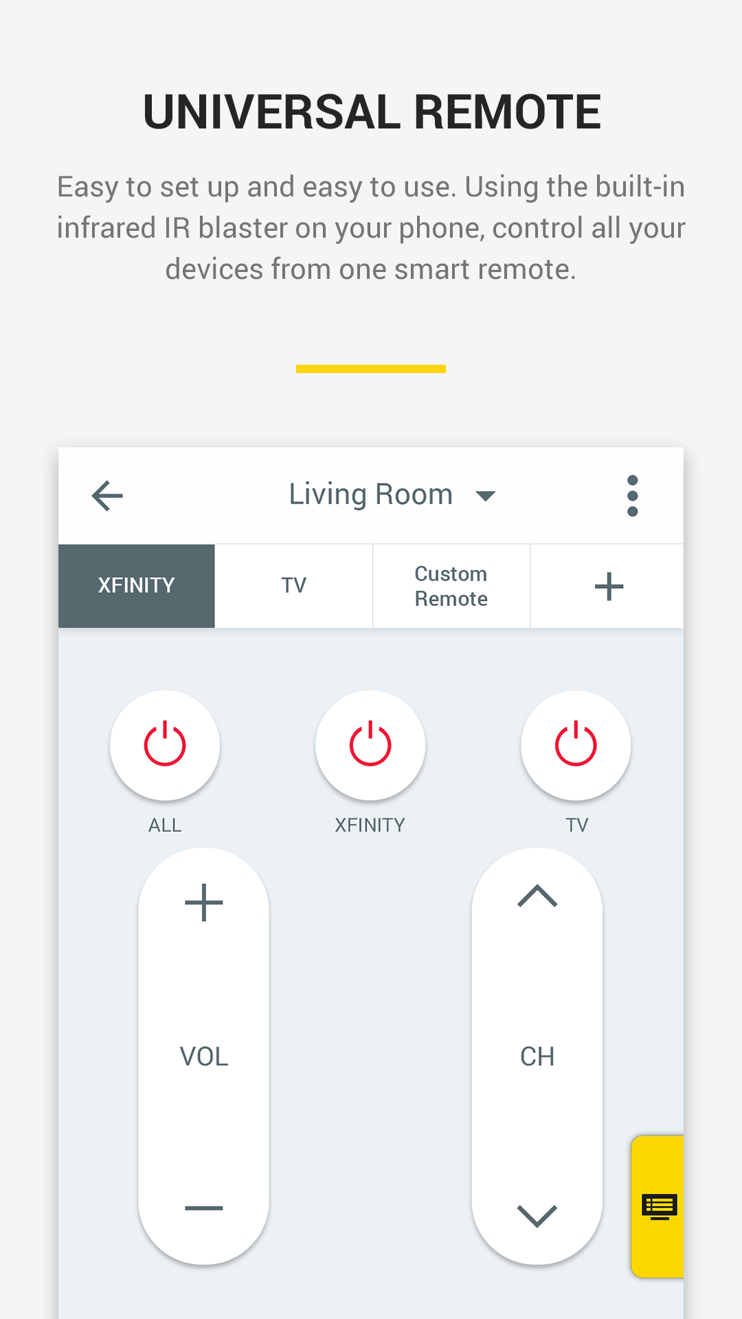 Amazon Co Jp Peel Smart Remote Android アプリストア