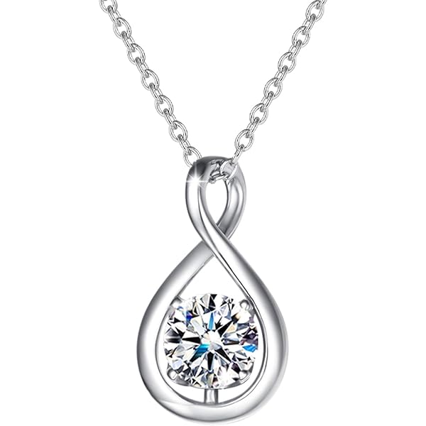 Amazon | [ZactOnly] S925 スターリングシルバー ネックレス 女性用