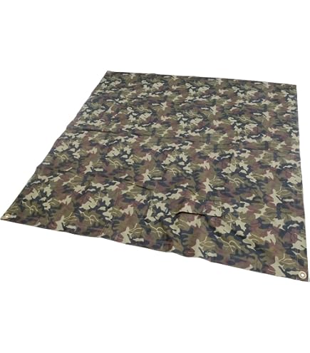 Amazon | ドイツ軍放出品 テントシート 軍幕 Flecktarn フレクター迷彩