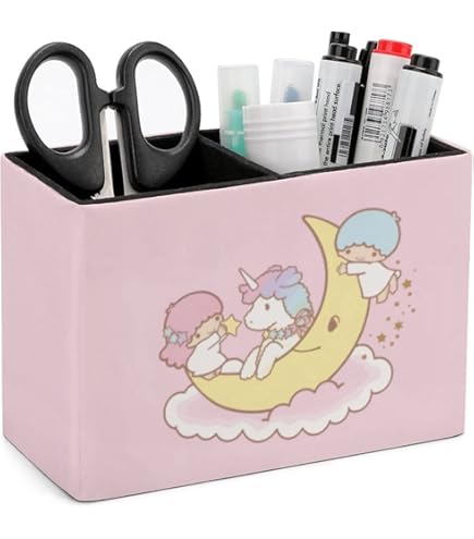 Amazon.co.jp: リトルツインスターズ キキララ PUレザー筆立て ペン