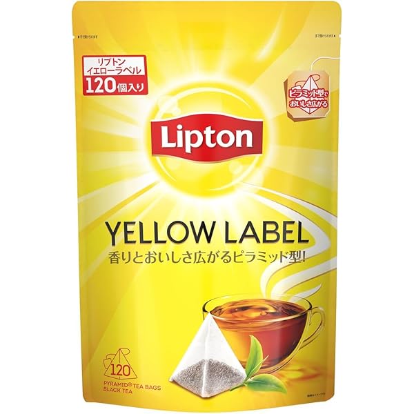 Amazon.co.jp: キーコーヒー リプトン イエローラベル ティーバッグ 50