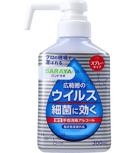 Amazon.co.jp: 東京サラヤ ハンドラボ 手指消毒スプレーVH 無香
