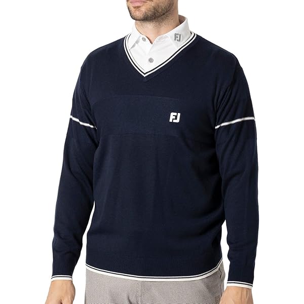 Amazon | [フットジョイ] セーター ハニカム柄 長袖プルオーバー