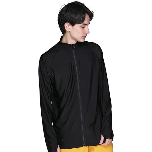 PONTAPES(ポンタペス) ラッシュガード メンズ フードなし 長袖 速乾 大きいサイズ UVカット UPF50 + PR-4300