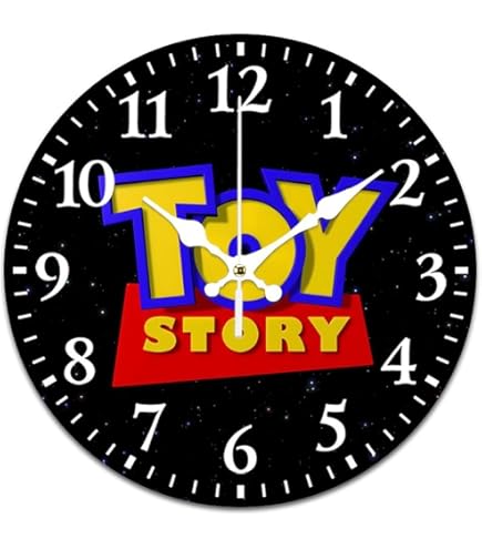 Amazon.co.jp: トイストーリー 掛け時計 おしゃれ 北欧 壁掛け時計