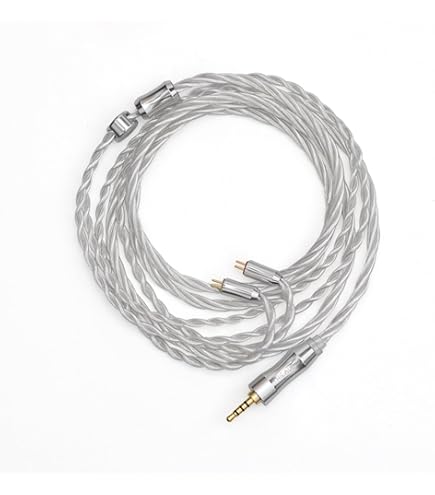 Amazon | NICEHCK LitzPS 4n純銀 イヤホンケーブル 0.78 2Pin 2.5mm