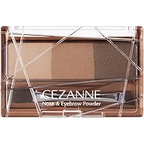 Amazon.co.jp: セザンヌ ノーズ&アイブロウパウダー 02 ナチュラル 3g