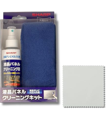 【中古】シャープ 液晶パネルクリーニングキット「実際に、AQUOSの生産工程で使われています」 CA300CK Amazon.co.jp: シャープ(SHARP) CA300CK 液晶パネルクリ-ニングキット