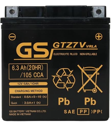 【新品・保証付】GS YUASA バッテリー YTZ7V 純正品互換 NMAX 新品・保証付】GS YUASA バッテリー YTZ7V 純正品互換 NMAX