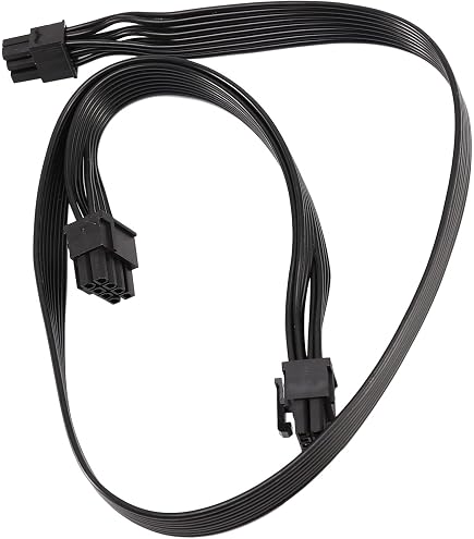 Pc用✕２ Amazon.co.jp: Yaootely PCI-E 6ピン - 2ポート 6+2 ピン電源ケーブル