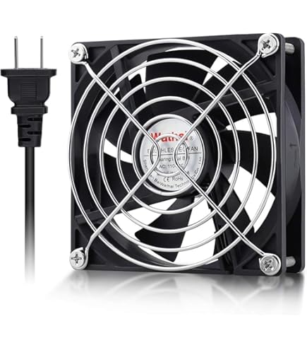 Amazon | GDSTIME 90mm EC 軸冷却ファン 92mm x 25mm AC 110V 115V