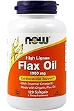 [海外直送品] ナウフーズ　　バリュー2本セット　　ハイリグナン　フラックスオイル　1000mg　120粒