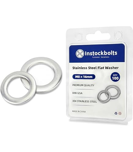 Uxcell Carriage Bolts – M8 X 45mm Round Head Square Neck, 304 Stainless Steel (10-Pack)