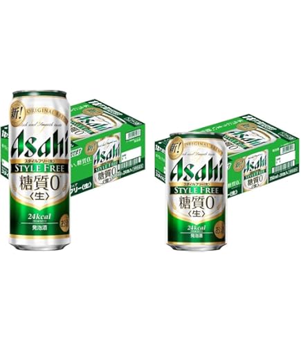 Amazon.co.jp: アサヒスタイルフリー350ml（24本入）×3ケース発泡酒