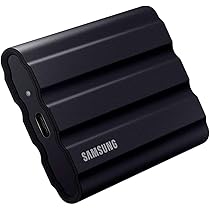 Amazon | Samsung T7 Shield ポータブル SSD 2TB - USB 3.2 Gen