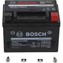 Amazon | BOSCH (ボッシュ)メガ・パワー・ライド 液入充電済 バイク用