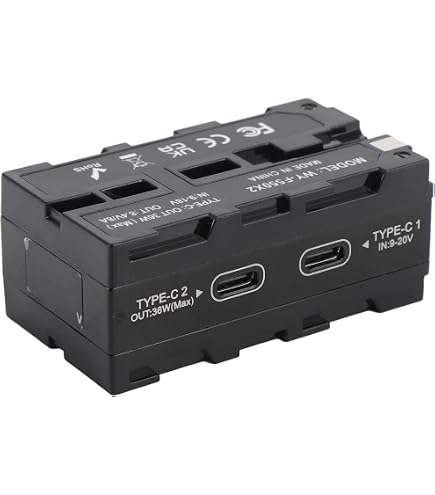 Amazon | HEDBOX UNIX-URSA V-マウントバッテリーアダプタープレート D
