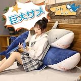 ソフトトイ ぬいぐるみ シャーク サメ ぬいぐるみふかふか ＢＩＧサメぬいぐるみ 抱き枕 アニマル クッション かわいい 大きい インテリア (200cm, グレー)