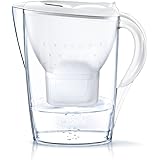 ブリタ 浄水器 ポット 浄水部容量:1.4L(全容量:2.4L) マレーラ COOL ポット型 マクストラプラス カートリッジ 1個付き 【日本正規品】 ホワイト 塩素 水垢 不純物 除去