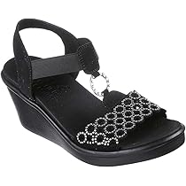 Amazon.co.jp: Skechers レディース Cali Day ウェッジサンダル