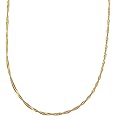 [フェアリーカレット] 18金ネックレス K18 スクリューチェーン 40cm (幅1.6mm 約2.6g)