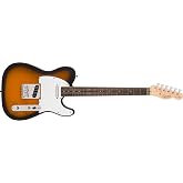 Squier by Fender スクワイヤー エレキギター Debut Collection™ Telecaster®, Laurel Fingerboard, White Pickguard, 2-Color Sunburst ソフトケース付き