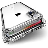 BENEFIQ iPhone XSMax 用 ケース クリア 耐衝撃 米軍MIL規格取得 透明 アイフォン ソフト カバー ワイヤレス充電 iPhoneXSMax 用