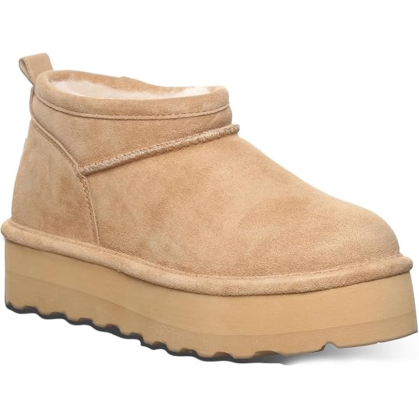 Amazon | 【Bearpaw（ベアパウ）】ムートンブーツ Super Shorty
