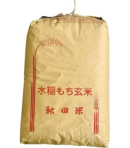 Amazon.co.jp: 令和7年産 北海道産 きたゆきもち 玄米 30kg もち米