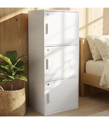Amazon｜カラフル12色 上開き フラップ扉付き カラーボックス 3段