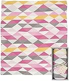 Weegoamigo Knitted Blanket- Geo Pink by Weegoamigo [並行輸入品]