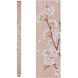【和インテリア】 麻 細タペストリー 桜
