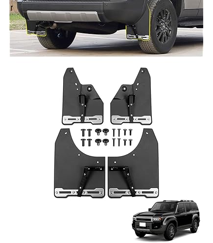 Amazon | JAOS マッドガードⅢ フロントセット ブラック