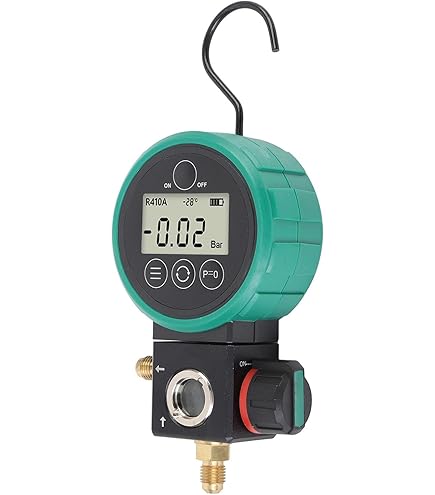 Amazon.co.jp: 4ユニットHVAC真空ゲージテスターデジタル圧力