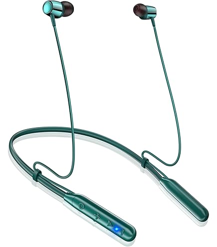 Amazon.co.jp: イヤホン 首掛け Bluetoothイヤホン ネックバンド型