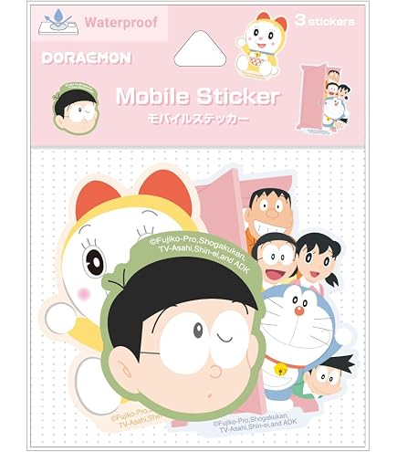 Amazon.co.jp: ドラえもん 50周年 トラベルステッカー (1) カラフル