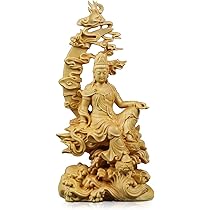 菩薩 水月観音 銅製 仏像 彫刻 置物 開運 風水 現代工芸品 美術品 置物 figurina_9kth198w