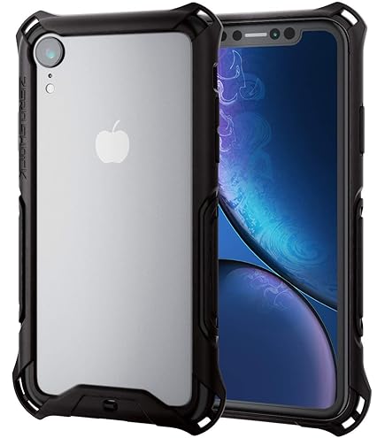 Amazon.co.jp: Premium Style iPhoneXR用 タフフリップカバー ブルー