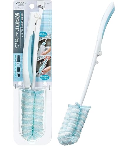 (未使用･未開封品)　キクロン ボトルブラシ リエール のびるポットクリーナー 4971720070832 ar3p5n1 Amazon｜キクロン 日本製 抗菌 ボトル洗い クリピカ のびる