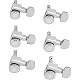 Fender チューニングペグ Locking Stratocaster®/Telecaster® Tuning Machines (Polished Chrome) (6)