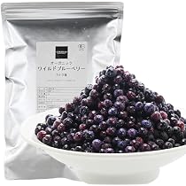 Amazon.co.jp: 有機JAS オーガニック ワイルド 冷凍ブルーベリー 1kg