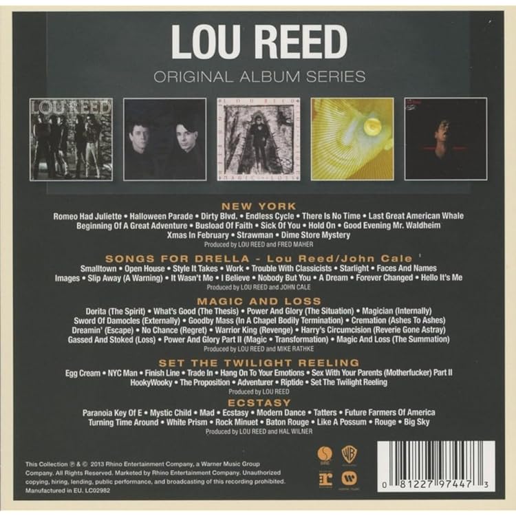 Amazon.co.jp: Lou Reed (Original Album Classics): ミュージック