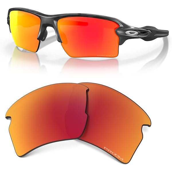Amazon | Oakley Flak 2.0 Prizm 交換用レンズ US サイズ: One Size