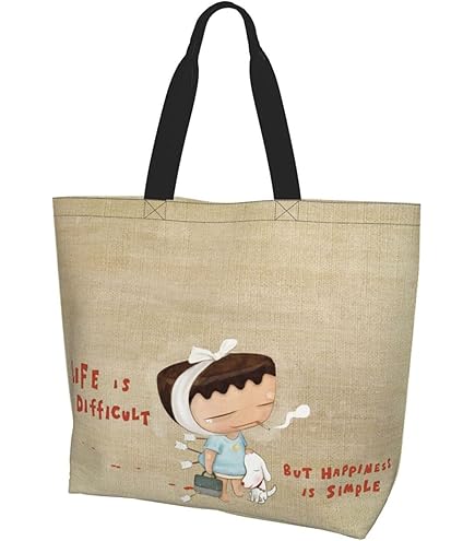 Amazon.co.jp: 奈良美智 トートバッグ キャンバス 帆布包 ハンドバッグ