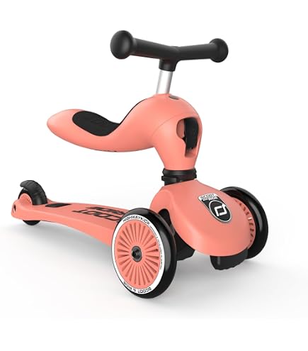 SCOOT AND RIDE ピーチ 三輪車 ヘルメット付　極美品 Amazon.co.jp: Scoot&Ride スクート&ライド ハイウェイキック3LED